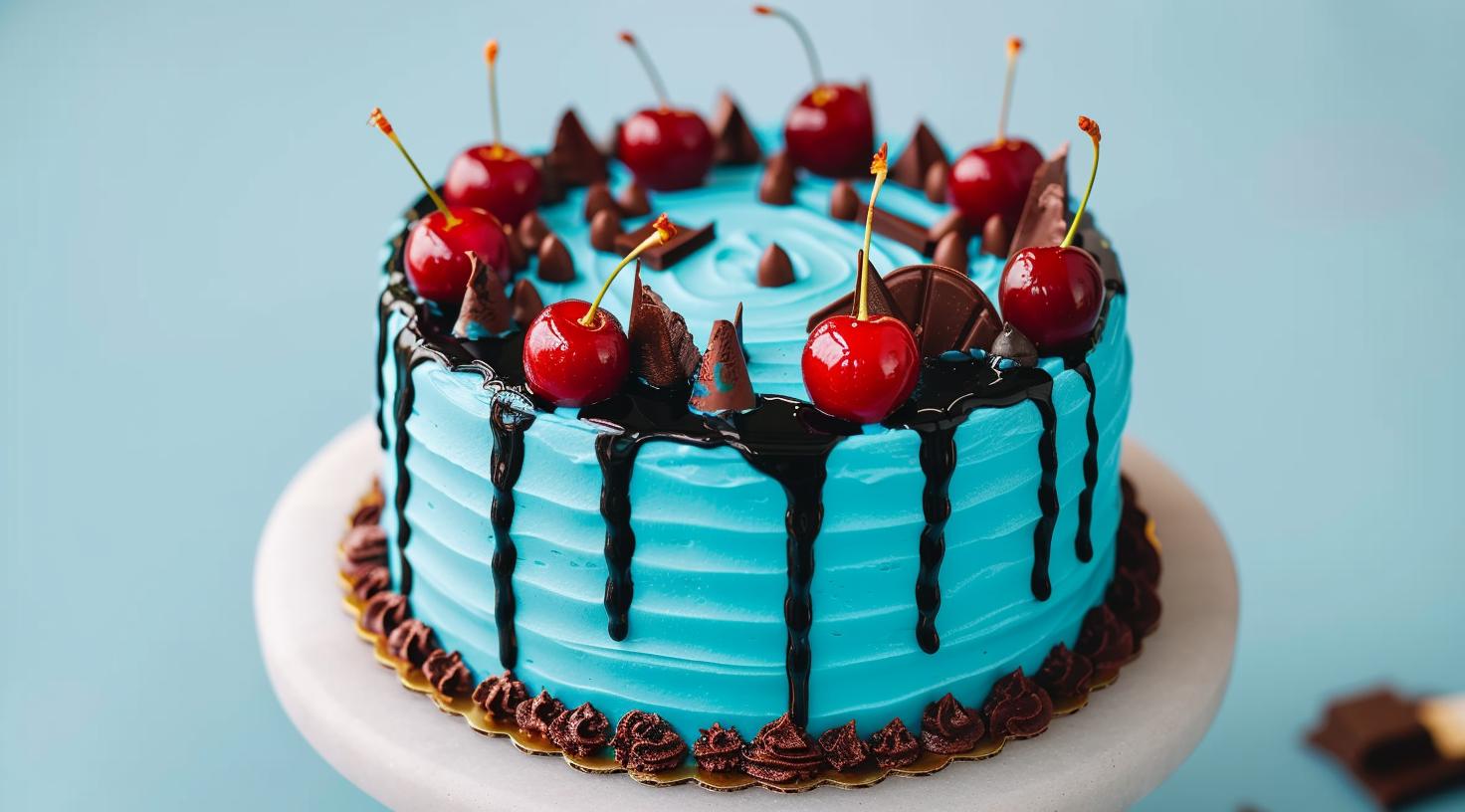 Torte und Deko